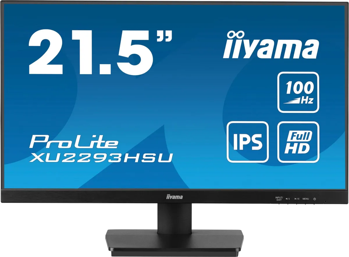 Монитор iiYama  21.5" IPS 1920x1080 100Hz 250cd HDMI DisplayPort USB M/M XU2293HSU-B6 XU2293HSU-B6