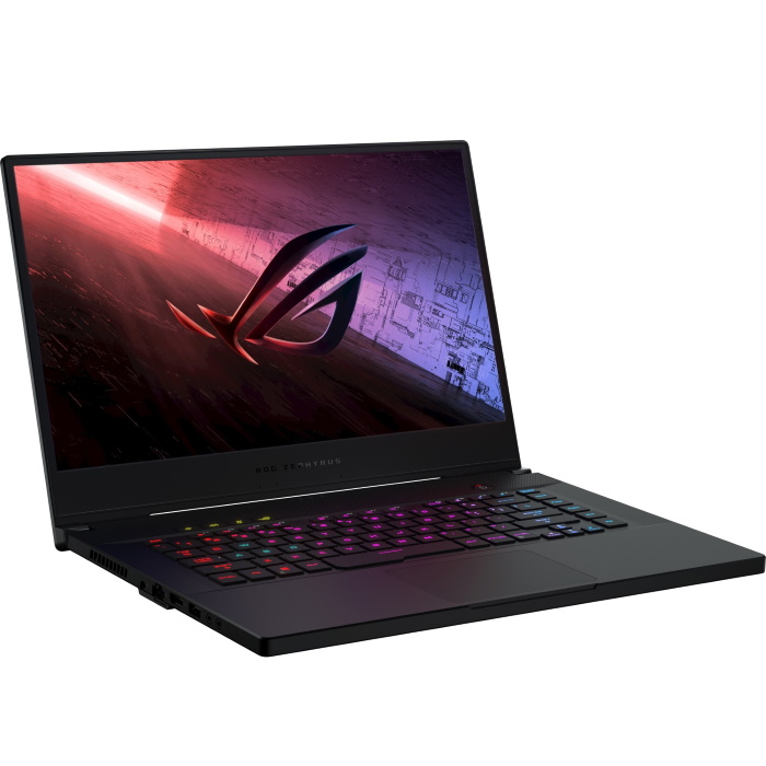 Ноутбук ASUS ROG GX502LXS-HF082T Zephyrus XMAS 15.6"(1920x1080 (матовый, 300Hz) IPS)/Intel Core i7 10875H(2.3Ghz)/16384Mb/2x512SSDGb/noDVD/Ext:nVidia GeForce RTX2080 Super Max-Q(8192Mb)/BT/WiFi/war 1y/1.9kg/Brushed Black/W10 90NR0311-M01700 90NR0311-M01700
