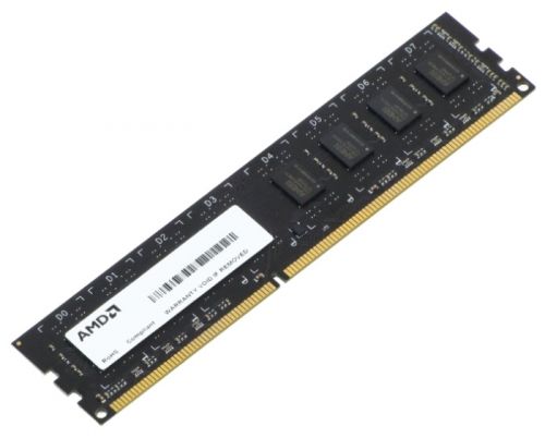 Модуль памяти AMD 2GB Radeon™ DDR3L 1600 DIMM R5 Entertainment Series Black Non-ECC, CL11, 1.35V, RTL R532G1601U1SL-U R532G1601U1SL-U