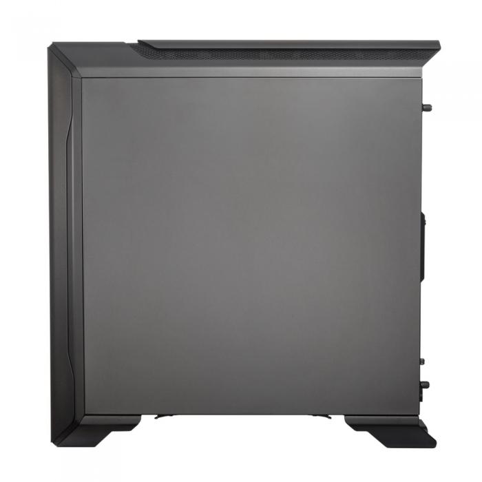 Корпус Cooler Master MasterCase SL600M Black Edition Black Aluminium paneling, Vertical Chimney layout, Noise reduction technology, Rotatable PCI bracket, Versatile storage bracket, 1xUSB3.1 Type C, 2xUSB3.0, 2x USB2.0 (094723) MCM-SL600M-KGNN-S00 MCM-SL600M-KGNN-S00