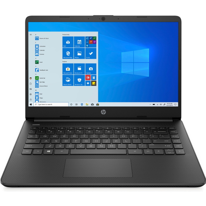 Ноутбук HP 14s-dq2012ur 14"(1920x1080 IPS)/Intel Pentium Gold 7505(2Ghz)/4096Mb/256PCISSDGb/noDVD/Int:Intel UHD Graphics/Cam/WiFi/41WHr/war 1y/Jet black /FreeDOS 2X1P8EA 2X1P8EA