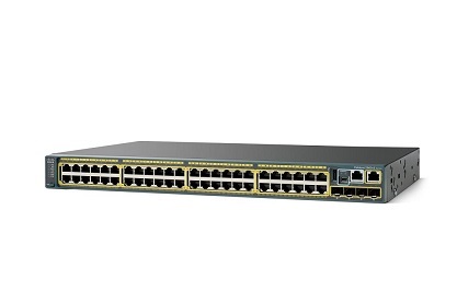 Коммутатор Cisco Catalyst 2960-X 48 GigE PoE 740W, 4x1G SFP,LAN Base WS-C2960RX-48FPS-L