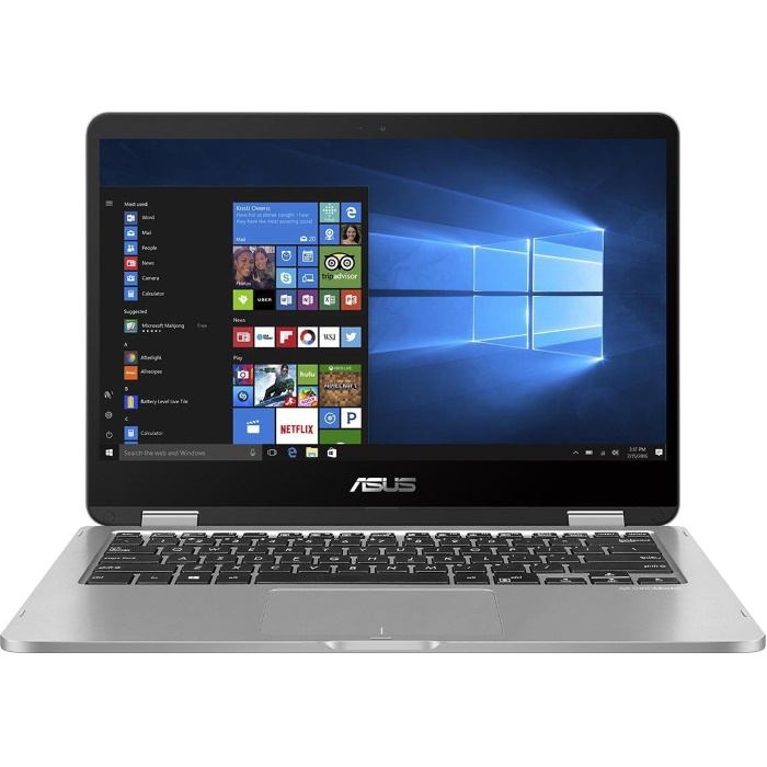 Ноутбук ASUS TP401MA-EC323T Touch +cable+Stylus Q1 14"(1920x1080 IPS)/Touch/Intel Pentium Silver N5030(1.1Ghz)/4096Mb/256PCISSDGb/noDVD/Int:Intel UHD Graphics/Cam/BT/WiFi/war 1y/1.5kg/Light Grey/W10 90NB0IV1-M08890 90NB0IV1-M08890