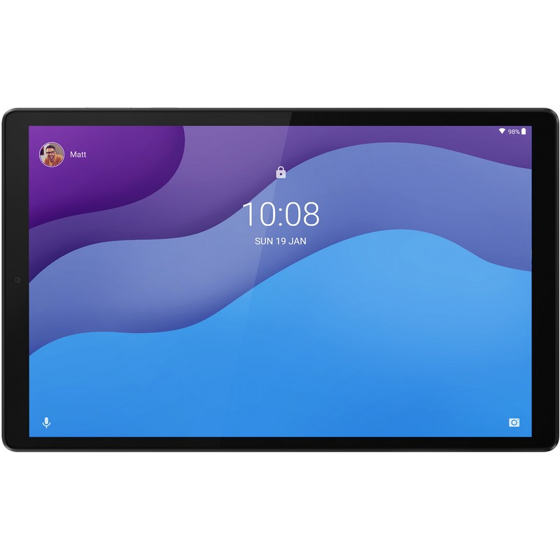 Планшетный компьютер Lenovo Tab M10 Plus TB-X606F Helio P22T (2.3) 8C/RAM2Gb/ROM32Gb 10.3" IPS 1920x1200/Android 9.0/серебристый/8Mpix/5Mpix/BT/WiFi/Touch/microSD 256Gb/5000mAh ZA5T0219RU ZA5T0219RU