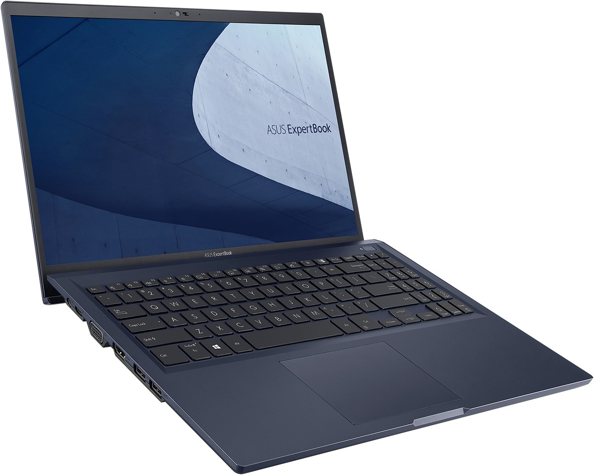 Ноутбук ASUS PRO B1500CEPE-BQ0744 Core i5 1135G7/8Gb/512Gb SSD/15.6"FHD IPS (1920x1080)GeForce MX330 2Gb/1 x VGA/1 x HDMI /RG45/1x Thunderbolt 4/WiFi6/BT/Cam/DOS/1.7Kg/STAR BLACK 90NX0411-M11190 90NX0411-M11190