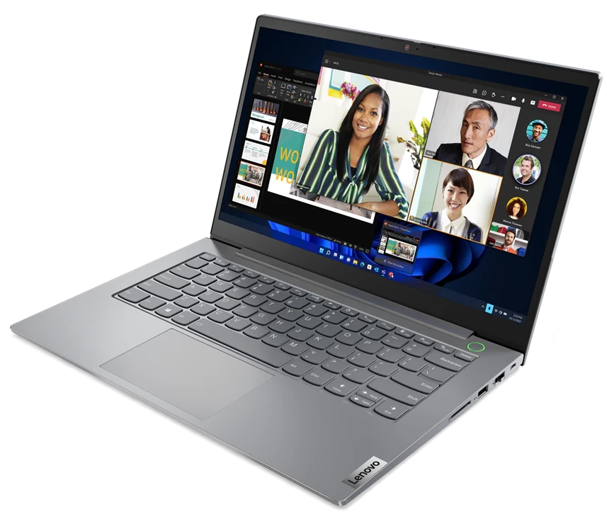 Ноутбук Lenovo 14.0'' ThinkBook 14 G4 IAP  FHD(1920x1080) IPS/Intel Core i5-1235U 1.30GHz (Up to 4.40GHz) Deca/16GB/512GB SSD/Integrated/WiFi/BT5.1/FHD Web Camera/4in1/RJ45/45Wh/6.0h/1,4 kg/DOS/1Y/GREY 21DH00GFRU 21DH00GFRU #6