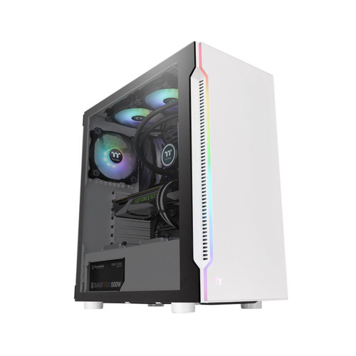 Корпус Thermaltake H200 TG Snow RGB Win/SPCC/Tempered Glass*1/120mm Standard fan *1 CA-1M3-00M6WN-00 CA-1M3-00M6WN-00