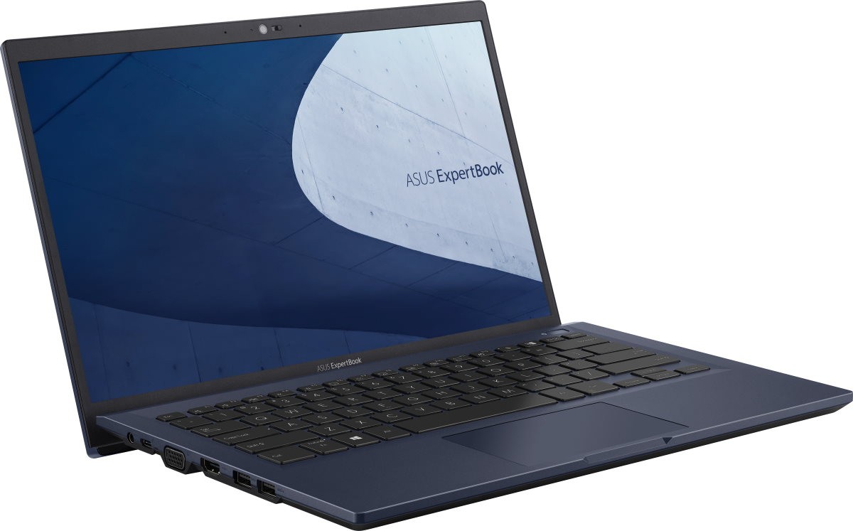 Ноутбук ASUS PRO B1400CEAE-EB0392T Core i5 1135G7/8Gb/256Gb SSD/14.0"FHD IPS (1920x1080)/1 x VGA/1 x HDMI /RG45/1x Thunderbolt 4/WiFi/BT/Cam/Windows 10 Home/1.7Kg/STAR BLACK 90NX0421-M04720 90NX0421-M04720