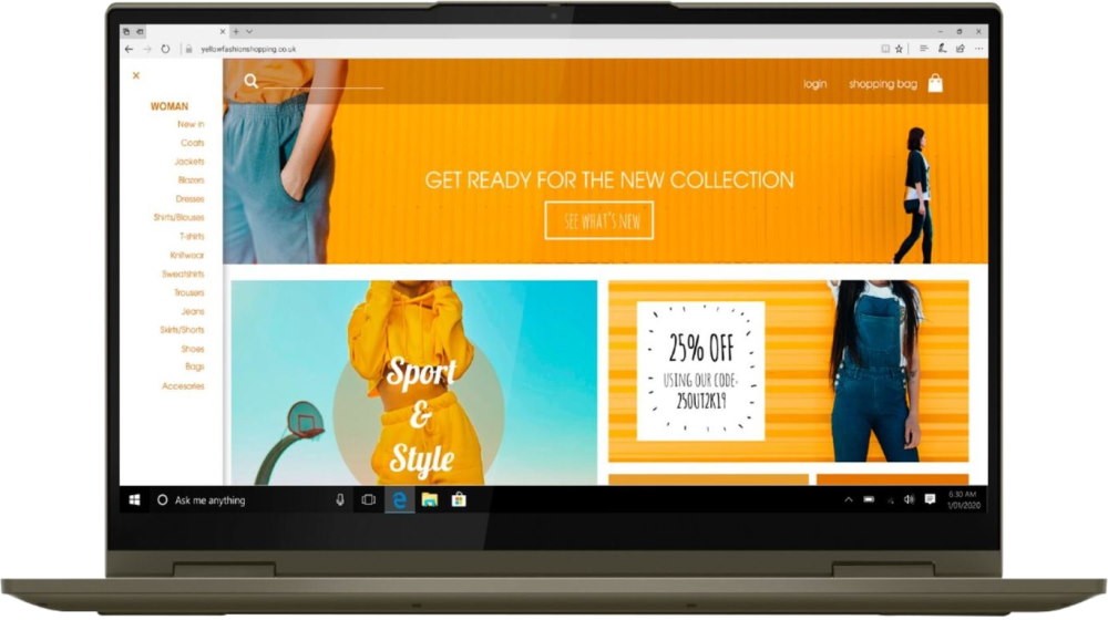 Ноутбук Lenovo Yoga 7 15ITL5 15.6" FHD GL 500N/ CORE_I5-1135G7_2.4G_4C_MB/ 16GB (0+16 впайка)/ 512 GB/ Без SSD/ Integrated/ Без привода/ W10/ Зеленый 82BJ005SRU 82BJ005SRU