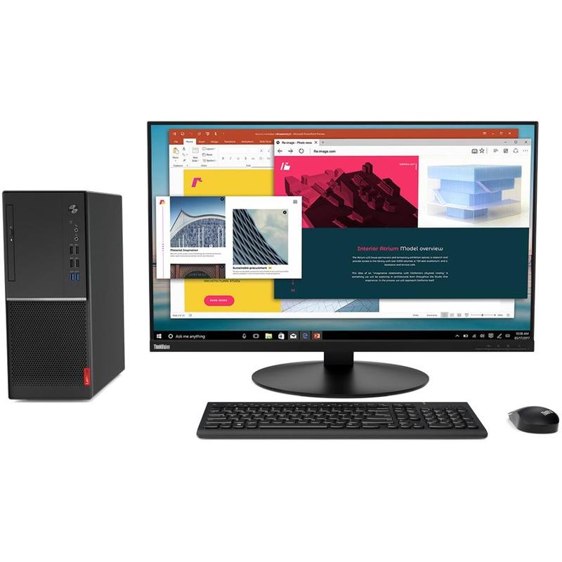 Персональный компьютер Lenovo V530s-07ICB SFF i5 8400 (2.8)/8Gb/SSD256Gb/UHDG 630/DVDRW/CR/Windows 10 Professional 64/GbitEth/180W/клавиатура/мышь/черный 10TX003DRU 10TX003DRU