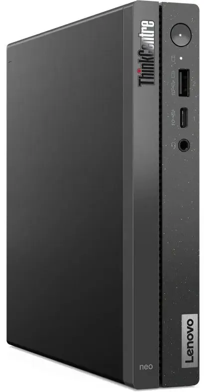 Неттоп Lenovo ThinkCentre Neo 50q Gen 4 i3 1215U (1.2) 8Gb SSD256Gb noOS WiFi 65W kb мышь черный 12LN0028RU 12LN0028RU