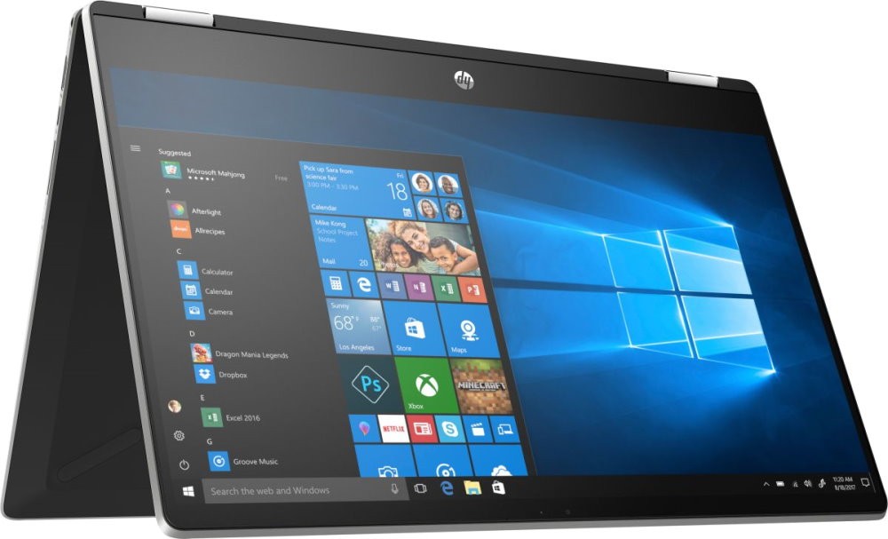 Ноутбук HP Pavilion 15x360 15-dq1005ur 15.6"(1920x1080 IPS)/Touch/Intel Core i5 10210U(1.6Ghz)/8192Mb/256PCISSDGb/noDVD/Int:Intel UHD Graphics/Cam/WiFi/41WHr/war 1y/Mineral silver/W10 104B0EA 104B0EA