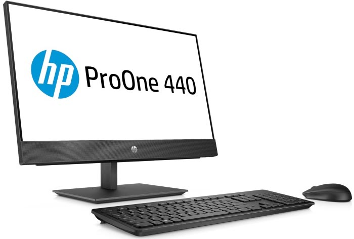 Моноблок HP ProOne 440 G4 Intel Core i5 8500T 2.1 2666MHz 6C 35W CPU, 4GB (1x4GB) DDR4 2666 SODIMM Memory, 500GB 7200RPM 2.5in, HP HDMI Port and no Intel vPro, 9.5mm DVD-Writer ProOne AIO G4, 120 Watt Power Supply, FreeDOS 2.0 RUSS, 3 year NBD OnSite 3GQ38AV