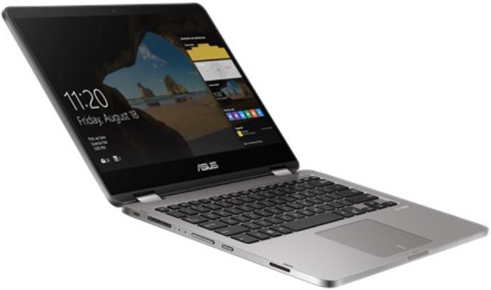 Ноутбук Asus TP401CA-EC104T 14.0" FHD Touch, Intel Core i3-7Y30, 4Gb, 128Gb EMMC, no ODD, Win10 90NB0H21-M01850 90NB0H21-M01850