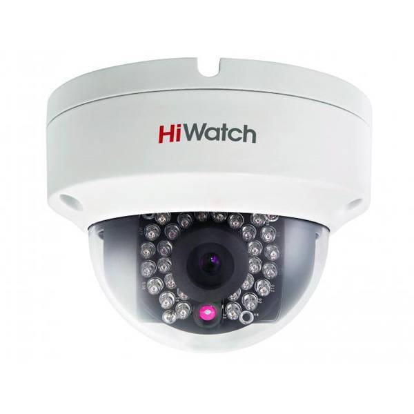 Видеокамера IP HiWatch DS-I122 (8 mm) 1,3Мп уличная купольная мини ИК-подсветкой до 15м;объектив 8мм DS-I122 (8 mm) DS-I122 (8 mm)