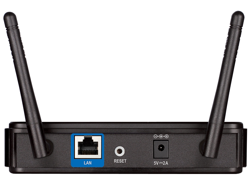 Точка доступа D-Link 802.11b/g/n, 1xLAN 10/100/1000Mbps, до 300Mbps, AP/Client/Bridge/Repeater DAP-2310 DAP-2310