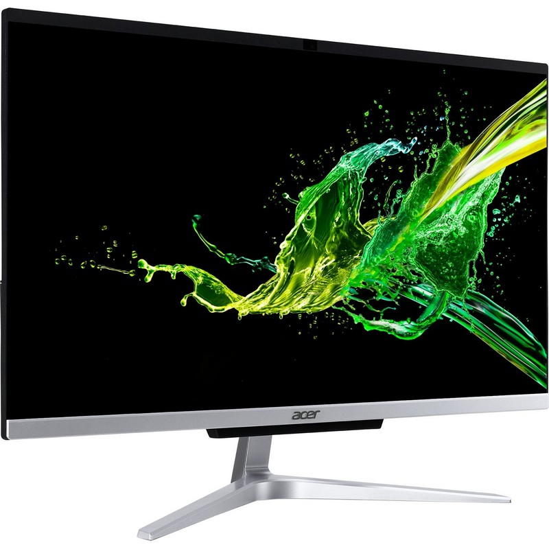 Моноблок Acer Aspire C22-963 21.5" Full HD i3 1005G1 (1.2)/4Gb/1Tb 5.4k/UHDG/CR/Endless/GbitEth/WiFi/BT/65W/клавиатура/мышь/серебристый 1920x1080 DQ.BENER.00J DQ.BENER.00J