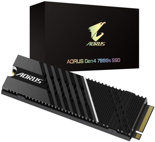 Твердотельный накопитель Gigabyte PCI-E 4.0 x4 2Tb GP-AG70S2TB Aorus Gen4 7000s M.2 2280 GP-AG70S2TB GP-AG70S2TB