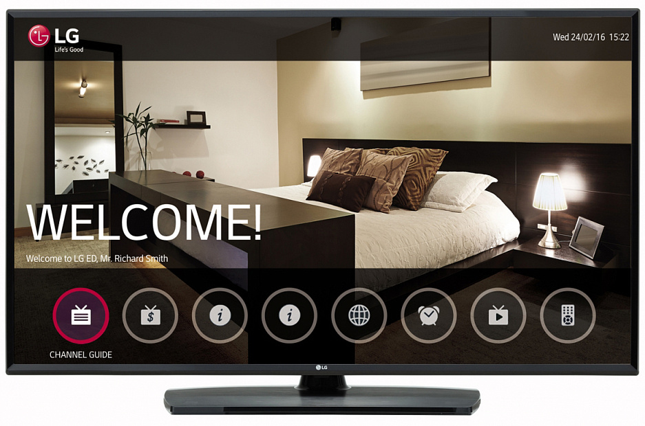 Коммерческий телевизор LG 32LU341H 32" HD, TV input:RF, RS-232, Pro:Centric V 32LU341H 32LU341H