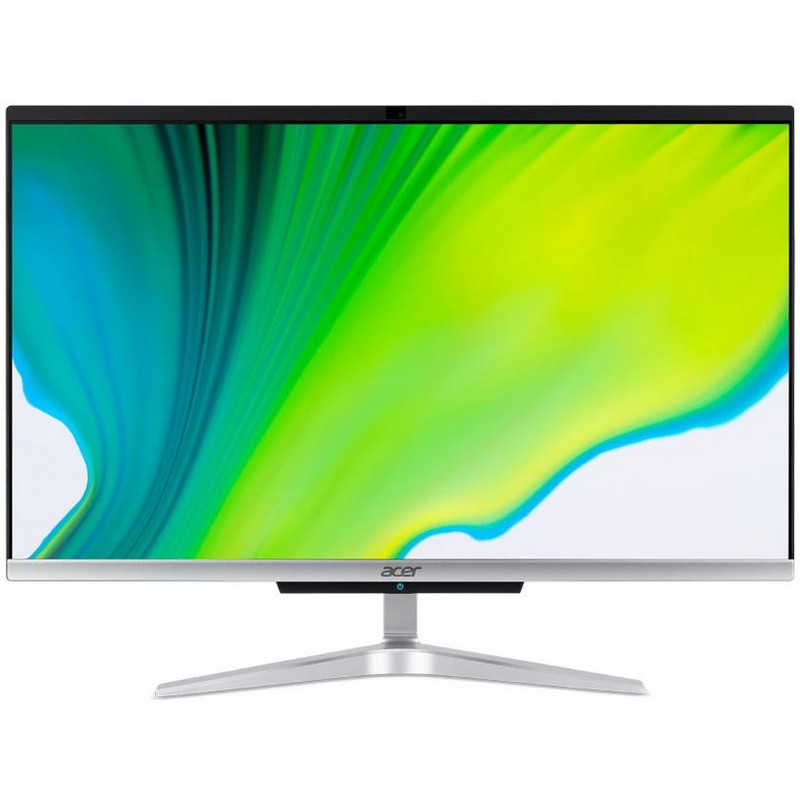 Моноблок Acer Aspire C24-420 23.8" Full HD Ryzen 3 3250U (2.6)/8Gb/SSD256Gb/RGr/CR/Windows 10/GbitEth/WiFi/BT/65W/клавиатура/мышь/Cam/серебристый 1920x1080 DQ.BFXER.00B DQ.BFXER.00B