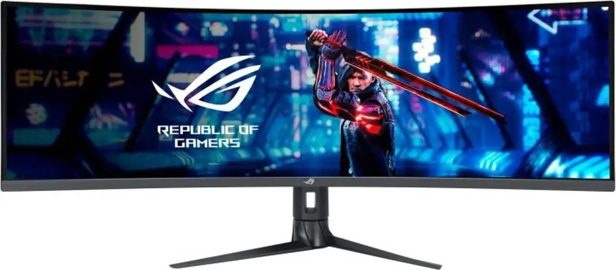 Монитор ASUS  49" ROG Strix XG49WCR черный VA LED 1ms 32:9 HDMI матовая HAS Piv 450cd 178гр/178гр 5120x1440 165Hz DP DQ USB 90LM08I0-B01170 90LM08I0-B01170 #1