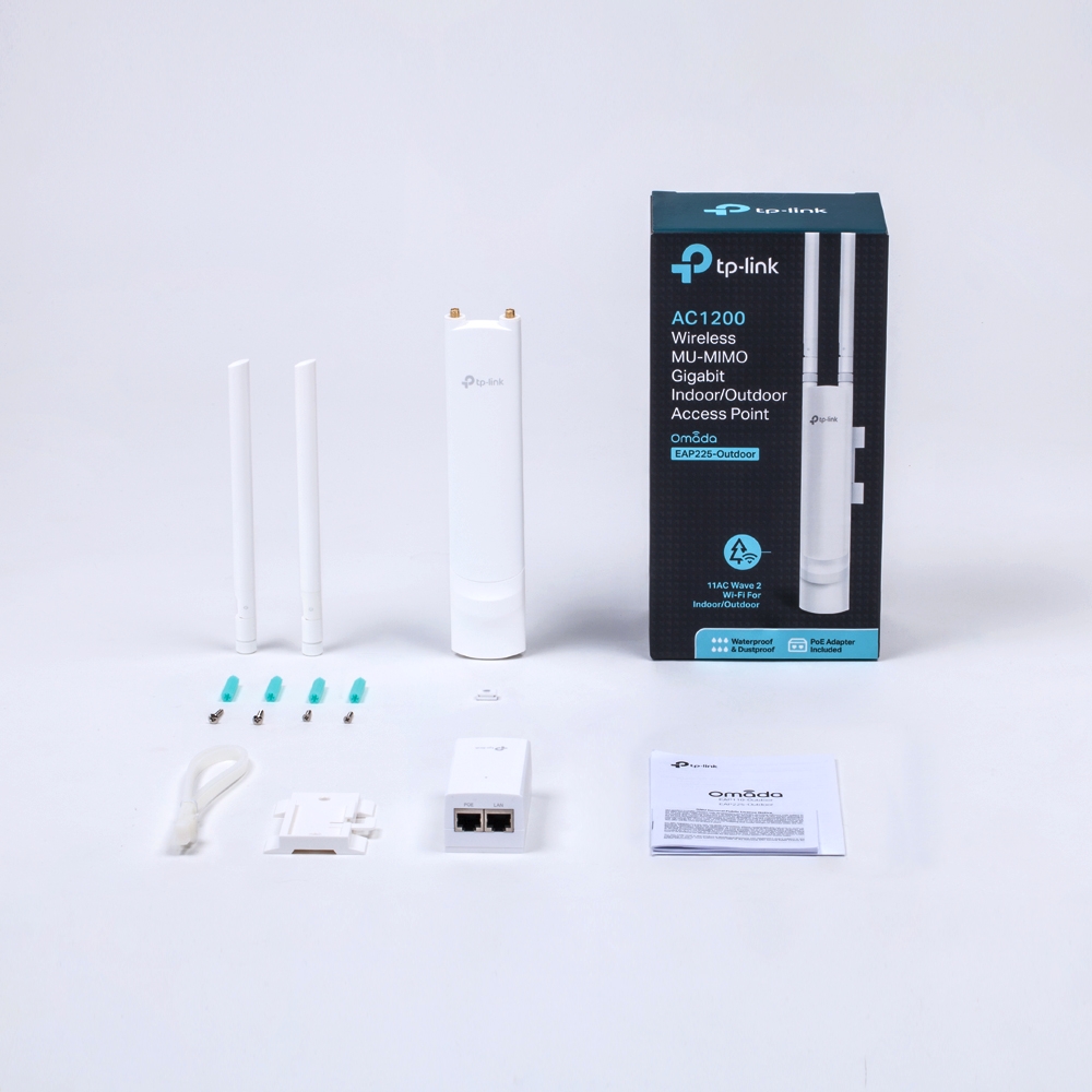 Точка доступа уличная AC1200 Wireless MU-MIMO Gigabit Indoor/Outdoor Access Point EAP-225-outdoor