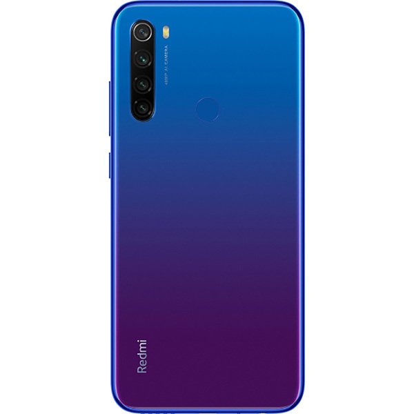 Смартфон Xiaomi Redmi note 8T Starscape Blue (M1908C3XG), 6.3'' 1080x2340, 2,0 ГГц+1,8 ГГц, 8 Core, 4GB RAM, 128GB, 48 МП+ 8МП + 2МП + 2МП/13Mpix, 2 Sim, 2G, 3G, LTE, BT v4.2, WiFi 802.11 a/b/g/n/ac, GPS / AGPS, GLONASS, Beidou, Type-C, 4000mAh, Andr 26007