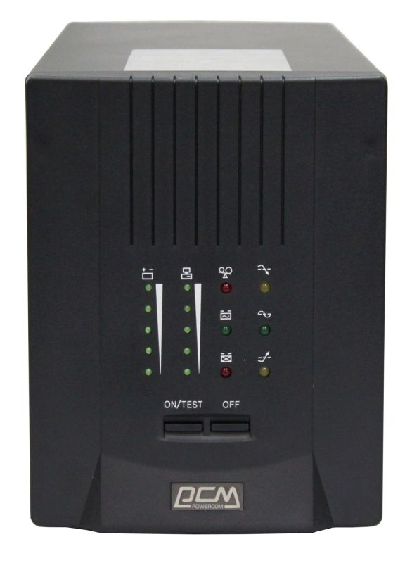 Источник бесперебойного питания Powercom SMART KING PRO+, Line-Interactive, 1500VA / 1050W, Tower, 8*IEC320 C13, Serial+USB, SmartSlot SPT-1500 SPT-1500