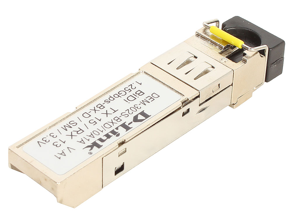Трансивер D-Link WDM SFP Transceiver with 1 1000Base-BX-D port DEM-302S-BXD DEM-302S-BXD