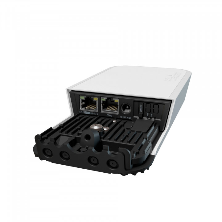 Точка доступа Mikrotik   WAP ac точка доступа 2.4/5Ггц, Poe, 2x 1Gbit, Всепогодный корпус, черная RBwAPG-5HacD2HnD RBwAPG-5HacD2HnD