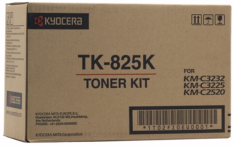 Картридж Kyocera TK-825K для KM-C2520/C2525E/C3225/C3232/3232E/C4035E Black 1T02FZ0EU0 1T02FZ0EU0
