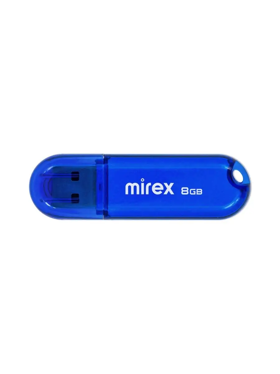 Флеш накопитель Mirex 13600-FMUCBU08 8GB,Candy,USB 2.0,синий 13600-FMUCBU08 13600-FMUCBU08