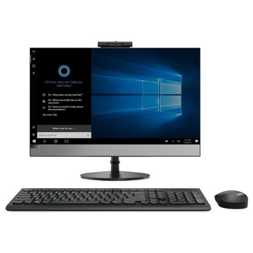 Моноблок Lenovo V530-22ICB All-In-One 21,5" I3-8100T 4GB DDR4, 128GB DDR4 SSD, Intel HD, DVD±RW, AC+BT, USB KB&Mouse, Win 10 Pro64-RUS, 1YR Carry-in 10US005JRU 10US005JRU