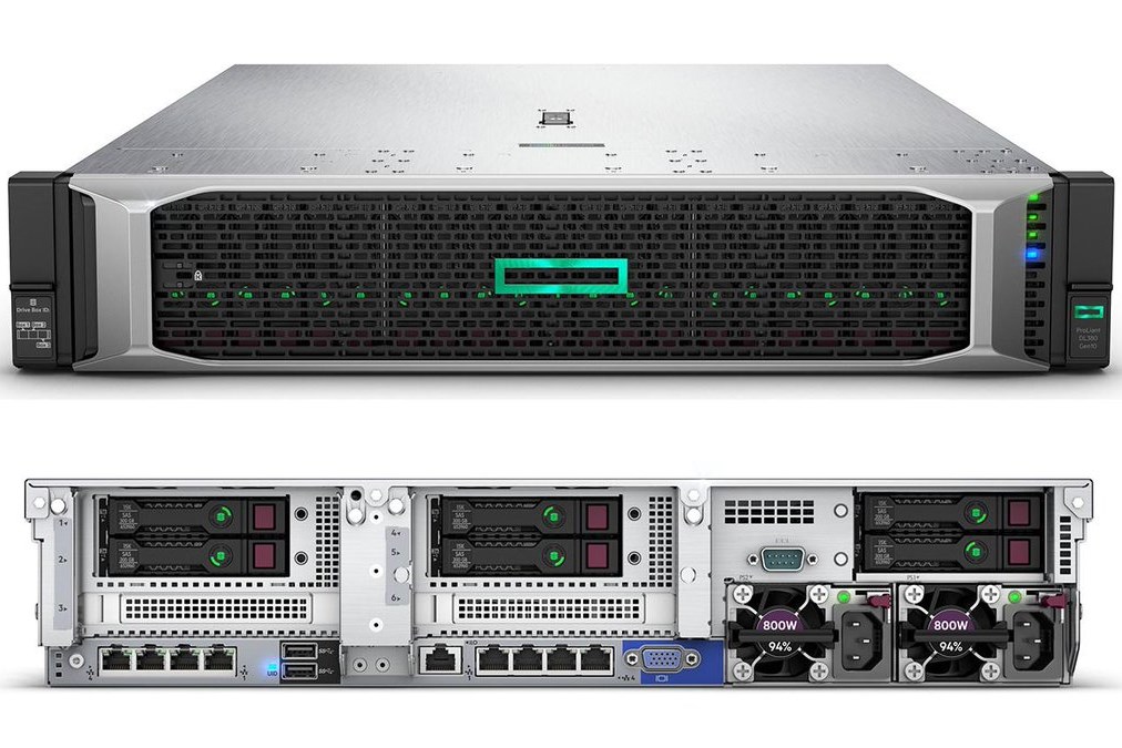 Сервер HPE ProLiant DL380 Gen10 1x6230 2x32Gb P816i-a 1G 4P 2x800W P02466-B21 P02466-B21