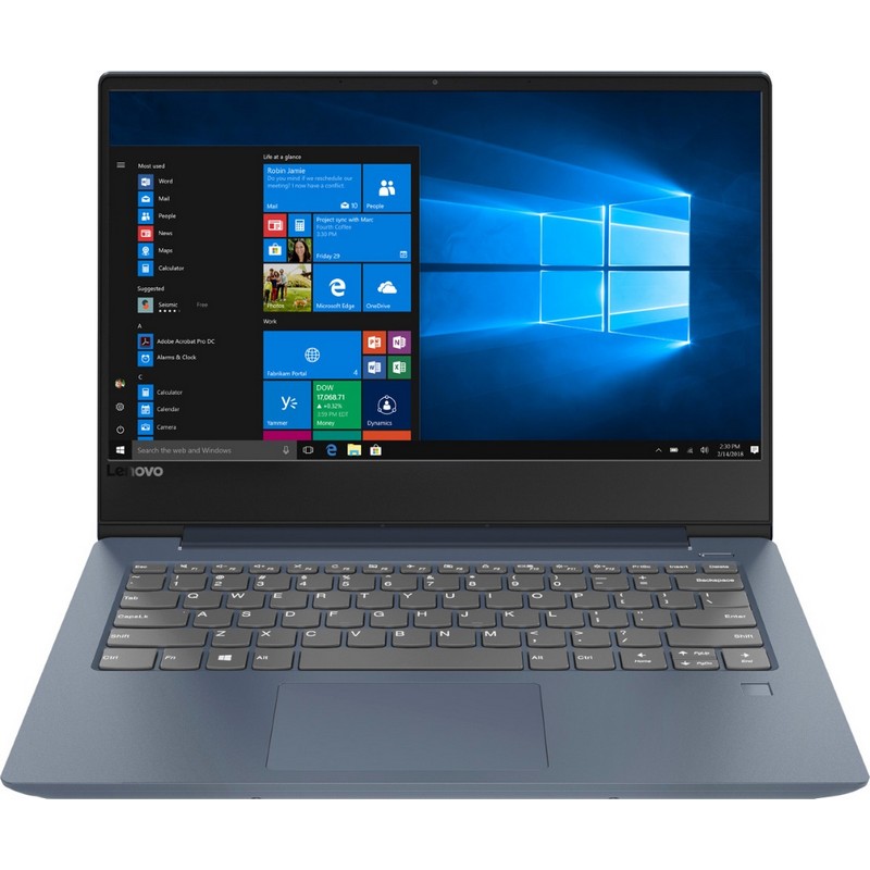 Ноутбук Lenovo IdeaPad 330S-14IKB i5 8250U/8Gb/1Tb/SSD128Gb/AMD Radeon R540 2Gb/14"/IPS/FHD (1920x1080)/Windows 10/dk.blue/WiFi/BT/Cam 81F40147RU 81F40147RU