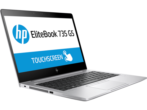 Ноутбук HP EliteBook 735 G5 Ryzen 5 Pro 2500U 2GHz,13.3" FHD (1920x1080) IPS AG,8Gb DDR4(1),256Gb SSD,50Wh,FPR,1.3kg,3y,Silver,Win10Pro 3UP31EA 3UP31EA