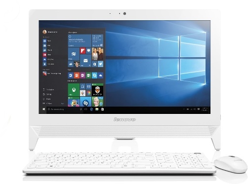 Моноблок Lenovo C20-00 (White 19.5" FHD Cel N3150 2Gb 500Gb noDVD W10 k+m) (F0BB00B6RK) F0BB00B6RK