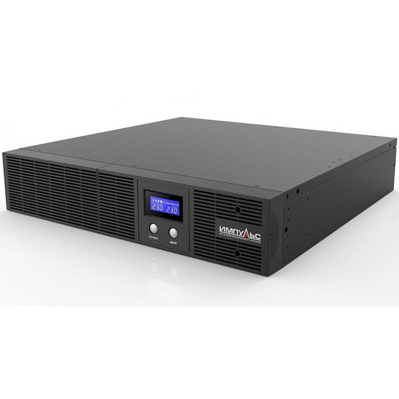 Источник бесперебойного питания Импульс СЛИМ 1200 2U SL12201 SL12201