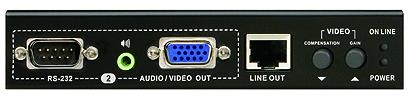 Разветвитель ATEN VGA+AUDIO+R232, 1> 2 монитора, 150 м., F, без шнуров, Б.П.220> 5.3V VB552-A7-G VB552-A7-G