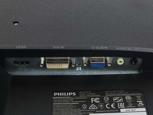 Монитор Philips 23.8" IPS, 1920x1080, 5 ms, 178°/178°, 250 cd/m, 10M:1, D-Sub DVI HDMI 2x2W 243V7QDAB 243V7QDAB