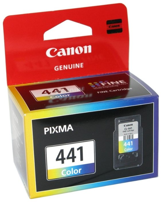 Картридж Canon CL-441 цветной для PIXMA MG2140/3140/MX454 (180 стр.) 5221B001 5221B001
