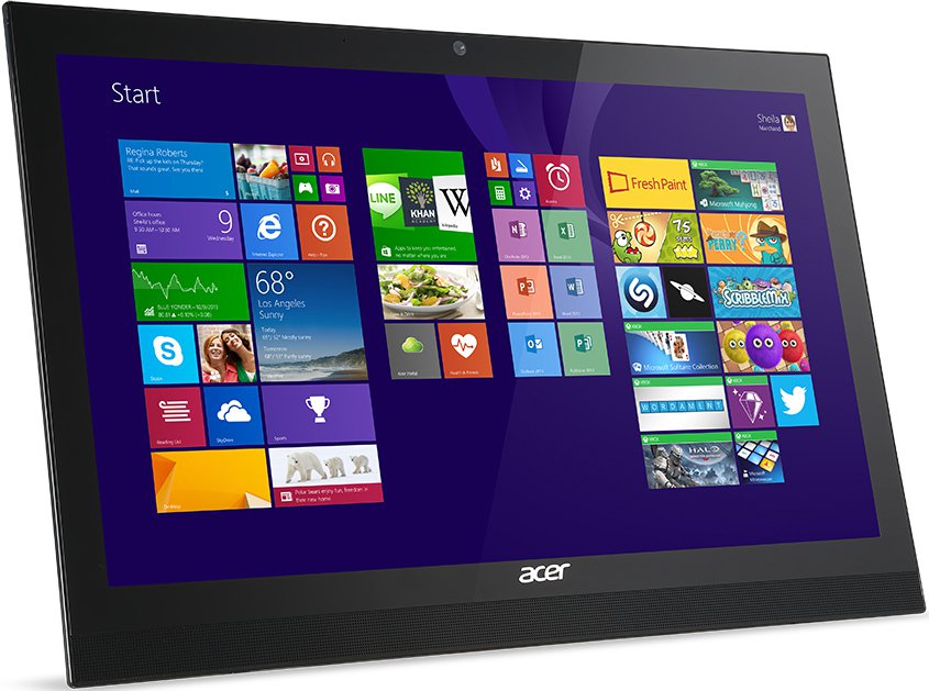 Моноблок Acer Aspire Z1-622 21.5" Full HD P J3710 (1.6), 4Gb, 500Gb, HDG, DVDRW, CR, (DQ.B5FER.001) DQ.B5FER.001