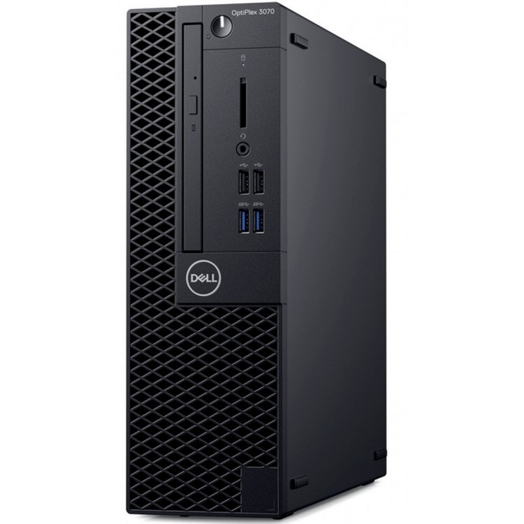 Компьютер Dell Technologies Optiplex 3070 SFF Core i3-9100 (3,6GHz) 8GB (1x8GB) DDR4 256GB SSD Intel UHD 630 TPM Linux 1 years NBD 3070-1908 3070-1908