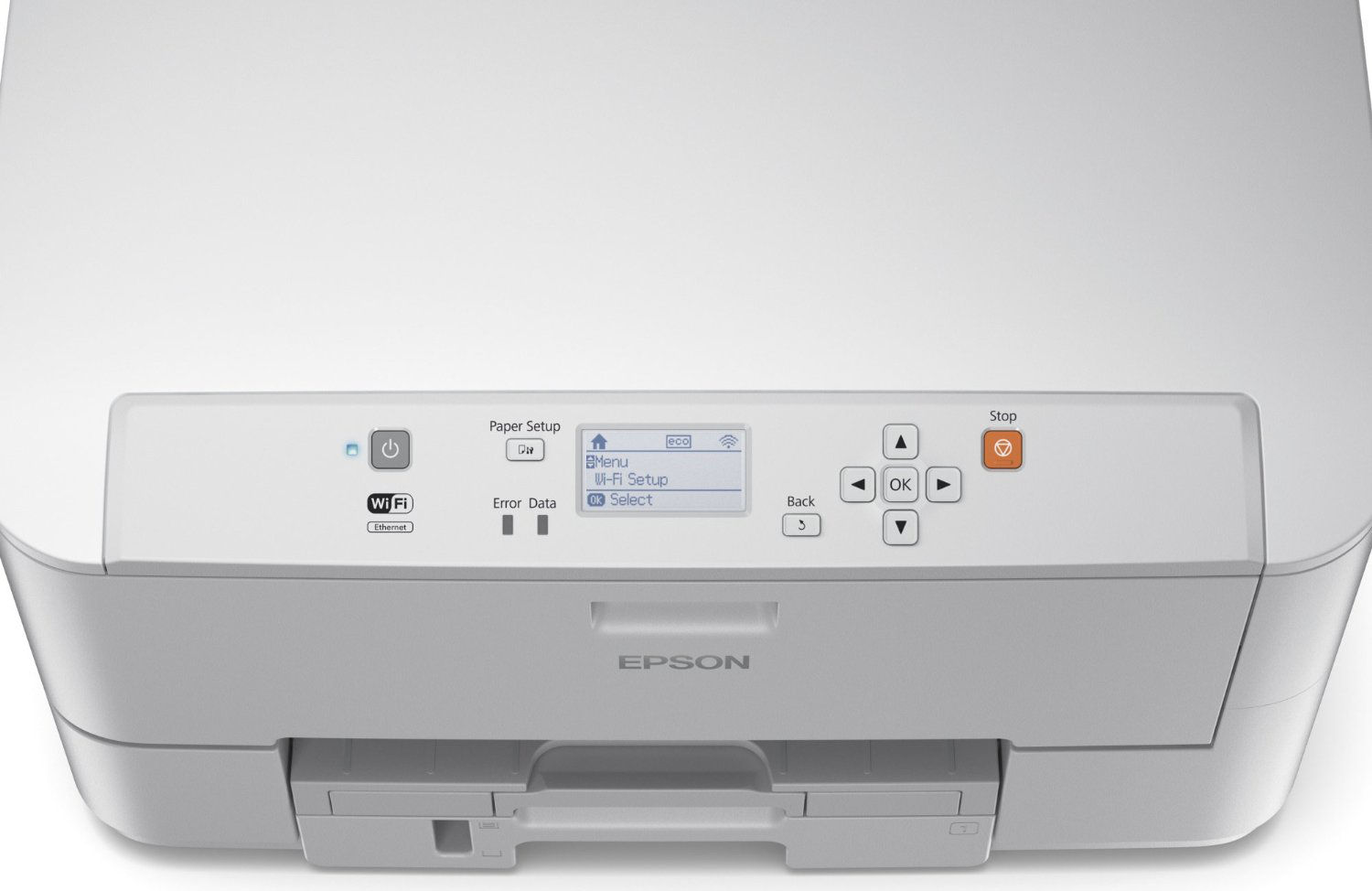 Принтер струйный Epson WorkForce Pro WF-5110DW A4 Duplex Net WiFi USB RJ-45 белый C11CD12301 C11CD12301