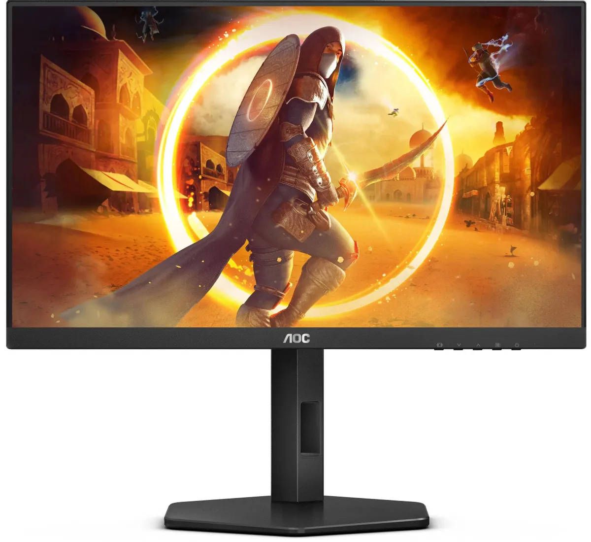 Монитор AOC Gaming 24G4X 23.8" черный IPS LED 1ms 16:9 HDMI M/M матовая HAS 1300:1 300cd 170гр/160гр 1920x1080 180Hz DP FHD USB 24G4X/01 24G4X/01