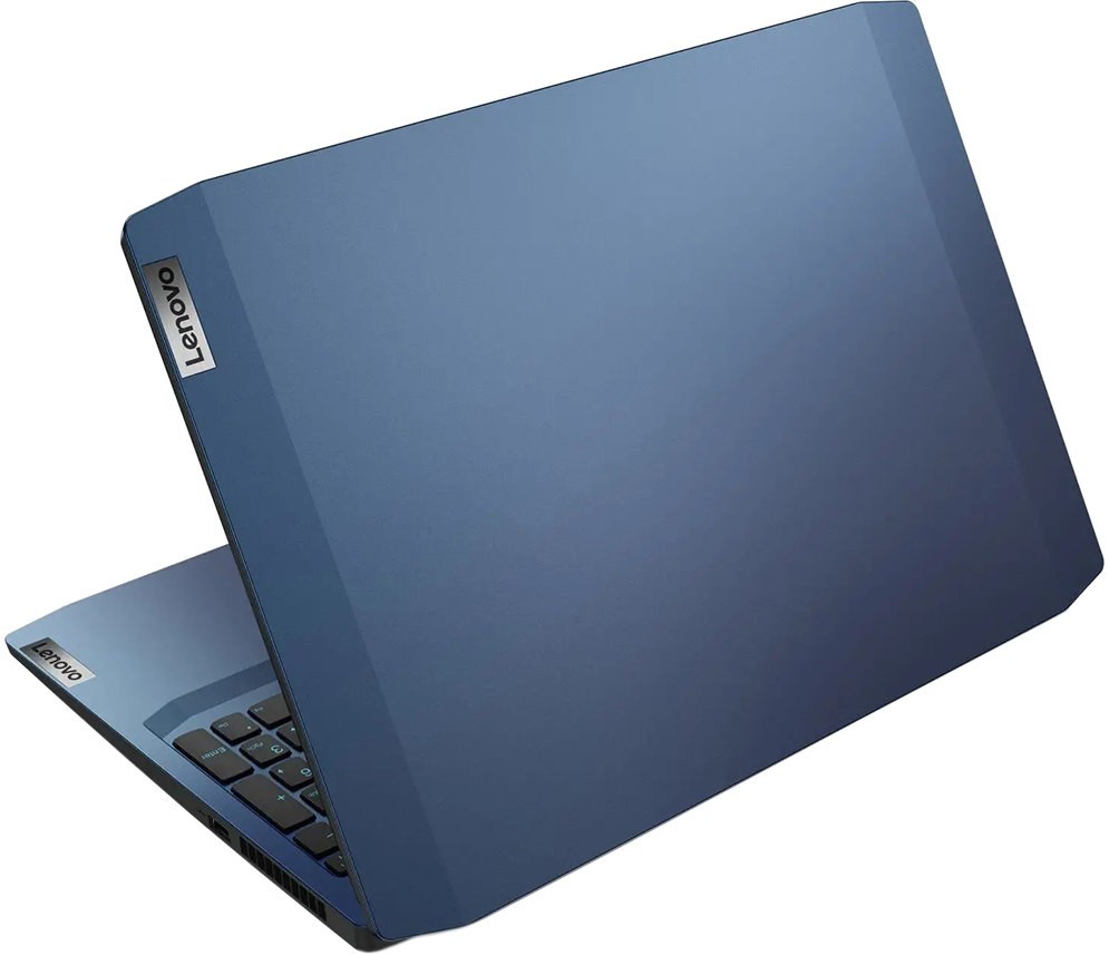 Ноутбук Lenovo Gaming3 15ARH05 15.6" FHD,AMD Ryzen5 4600H,16Gb,256Gb SSD,1650GTX 4Gb,NoOs,blue () 82EY009KRK 82EY009KRK