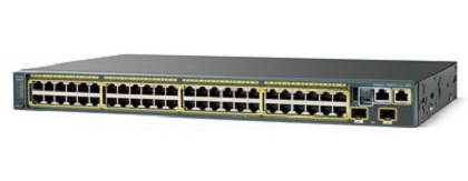 Коммутатор Cisco Stack 48 GigE PoE 370W, 2 x 10G SFP+ LAN Base WS-C2960S-48LPD-L WS-C2960S-48LPD-L
