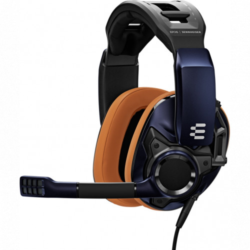 Гарнитура Epos / Sennheiser Gaming Headset GSP 602, Stereo, 2x3.5 mm / 1x3.5mm, Closed-back, Black-Blue 1000414 1000414
