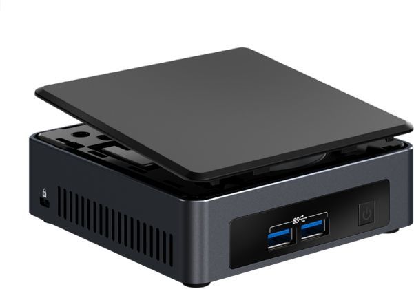 Неттоп Intel NUC Core i3-7100U 2.40GHz (2*DDR4 SODIMM,NVMe/SATA M.2 SSD,4K HD 640 (2*HDMI/DP)7.1,4*USB 3.0,GLAN,WiFi+BT) (BLKNUC7I3DNK2E) BLKNUC7I3DNK2E