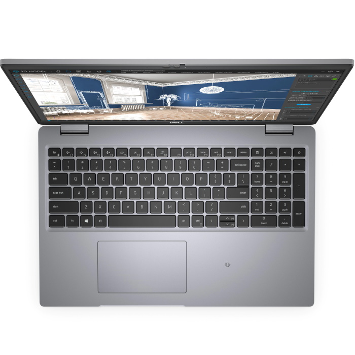 Ноутбук Dell Precision 3560 Core i5 1135G7/8Gb/SSD256Gb/NVIDIA Quadro T500 2Gb/15.6"/FHD (1920x1080)/Windows 10 Professional/grey/WiFi/BT/Cam 3560-0570 3560-0570